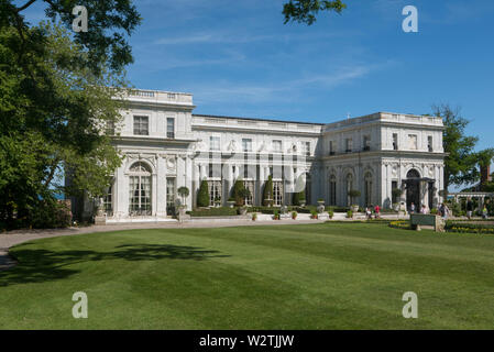 , Rosecliff Mansion, Newport, Rhode Island, STATI UNITI D'AMERICA Foto Stock