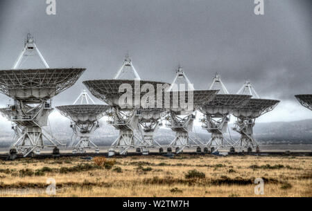 VLR Radio Telescope Foto Stock