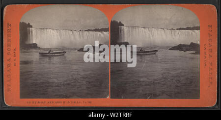 Ferry Boat e American Falls, da Davis, S (Saul) Foto Stock