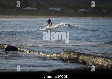 Navigare off punto Bellambi Australia Foto Stock