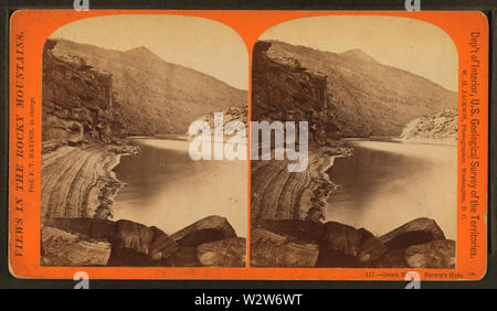 Green River, Brown, foro da Jackson, William Henry, 1843-1942 Foto Stock