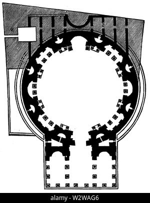 Storia dell'arte per principianti Vol 3 Architettura 062 Foto Stock
