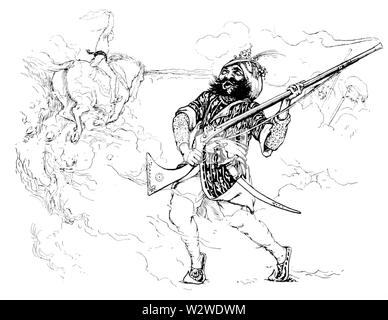 Il riquadro illustrazione a pagina 164 Indiana di favole (1892) Foto Stock