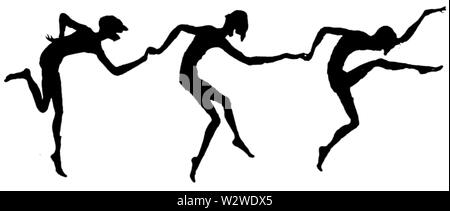 Illustrazione inset (c) a pagina 132 Indiana di favole (1892) Foto Stock