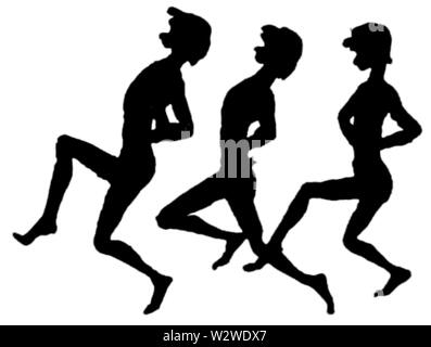 Immagine che mostra il riquadro (a) a pagina 132 Indiana di favole (1892) Foto Stock