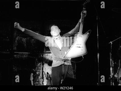 CHEAP TRICK noi del gruppo rock con Rick Nielsen circa 1977 a Los Angeles, California. Photo: Jeffrey Mayer Foto Stock