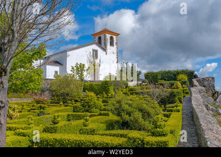 Chiesa di Santa Maria in Marvao, Alentejo, Portogallo Foto Stock