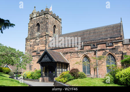 Trinità Santa Chiesa Parrocchiale, Church Hill, Sutton Coldfield, West Midlands, England, Regno Unito Foto Stock