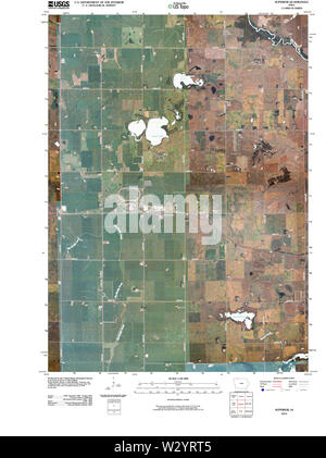 USGS mappe TOPO Iowa IA superiore 20100428 TM il restauro Foto Stock
