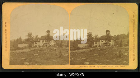 Oak Hill House, Littleton, NH, da Robert N Dennis raccolta di vista stereoscopica 3 Foto Stock