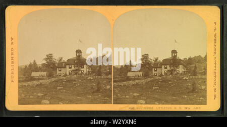 Oak Hill House, Littleton, NH, da Robert N Dennis raccolta di vista stereoscopica 2 Foto Stock