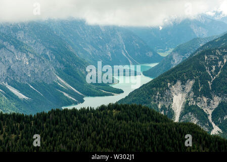 Plansee, Austria (vista da Geierköpfe) Foto Stock