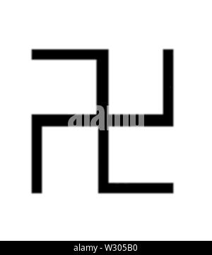 PSM V10 D028 con la svastica indù 1 Foto Stock