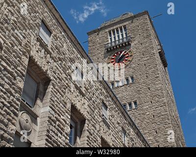 Edificio della stazione ferroviaria principale di Stoccarda Foto Stock