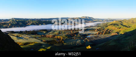 Mattinata a Te Mata, Nuova Zelanda Foto Stock