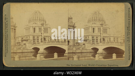 La terra incantata, World's Columbian Exposition, da Strohmeyer & Wyman Foto Stock