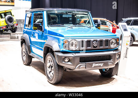 Ginevra, Mar 2019 tutte le nuove Suzuki Jimny gen 4, Geneva International Motor Show, JB74 Jimny Sierra off-road mini suv realizzato dal giapponese Suzuki Foto Stock