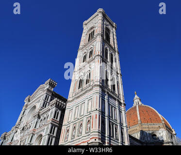Firenze, Italia - 27 agosto 2018: Cattedrale di Firenze (Il Duomo di Firenze) il 27 agosto 2018 a Firenze, Italia. Firenze è la città più grande di tus Foto Stock
