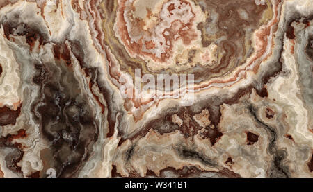 Multicolor Onyx pattern astratti. Texture e background. illustrazione di marmo. Bellezze naturali Foto Stock