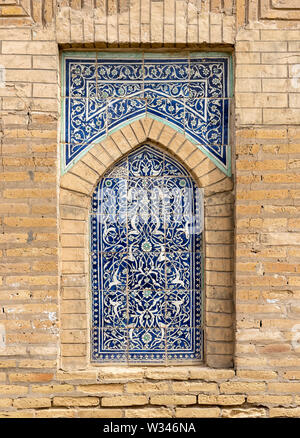 Mohammed Rakhim Khan Madrasa (Muhammad Rahim-khan Madrasah), Khiva, Uzbekistan Foto Stock