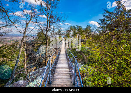 Rock City Gardens a Chattanooga, Tennessee, Stati Uniti d'America. Foto Stock