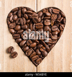 Caffè - l'amore passa attraverso lo stomaco Foto Stock