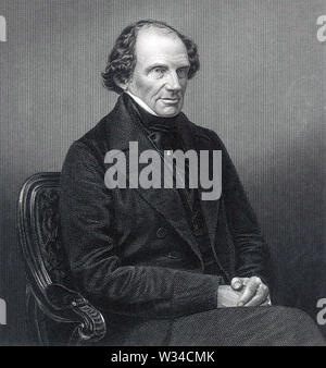 JOHN RUSSELL, primo Earl Russell (1792-1878), uomo politico britannico e due volte Primo Ministro Foto Stock