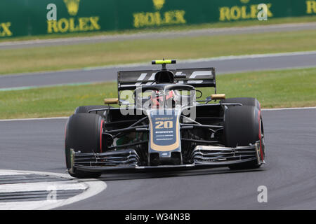 Silverstone, UK. 11 Luglio, 2019. Silverstone, Inghilterra Sport Gran premio di Formula Uno Inghilterra 2019 nel pic: Lewis Hamilton, Credito: LaPresse/Alamy Live News Foto Stock