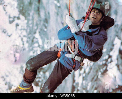 La sanzione EIGER 1975 Universal Pictures film con Clint Eastwood Foto Stock