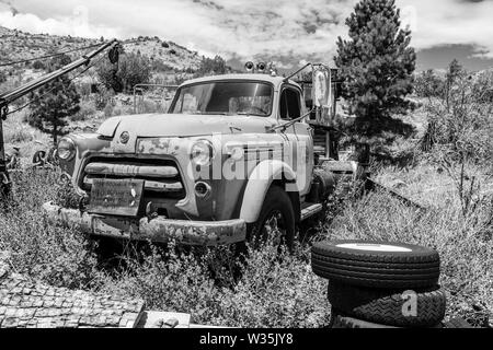 Girolamo di Ghost Town 1954 Dodge carrello Foto Stock