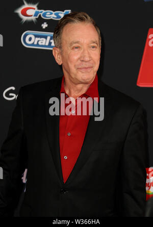 Disney's "Toy Story 4" Premiere Mondiale tenutasi presso l'El Capitan Theater di Hollywood, in California. Dotato di: Tim Allen dove: Los Angeles, California, Stati Uniti quando: 12 giu 2019 Credit: Adriana M. Barraza/WENN.com Foto Stock