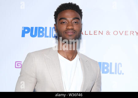 Serata di Apertura per molto rumore per nulla al Delacorte Theatre - Arrivi. Dotato di: Jelani Alladin dove: New York New York, Stati Uniti quando: 12 giu 2019 Credit: Giuseppe Marzullo/WENN.com Foto Stock