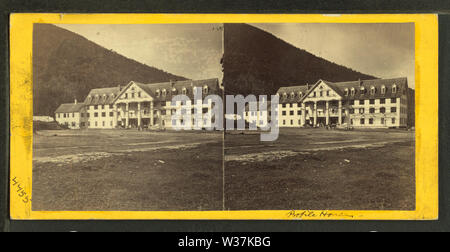 Il profilo house, Franconia Notch signori Taft, Taylor & Greenleaf, proprietari, da E & HT Anthony (Azienda) Foto Stock