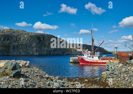 La pesca in Carbonear, Terranova, Canada Foto Stock