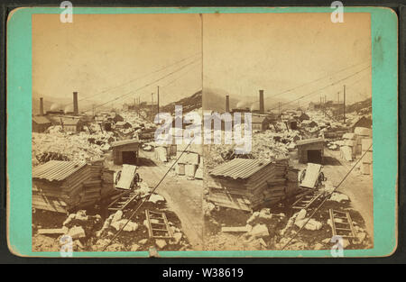 Vermont Marble Co's Cave, West Rutland, Vt, da Nichols, C W (Carlos W) 4 Foto Stock