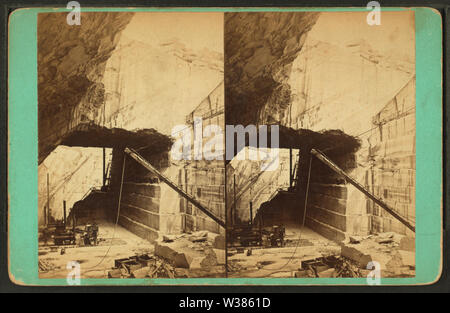 Vermont Marble Co's Cave, West Rutland, Vt, da Nichols, C W (Carlos W) 5 Foto Stock