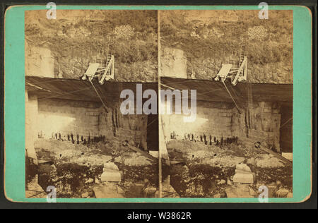 Vermont Marble Co's Cave, West Rutland, Vt, da Nichols, C W (Carlos W) 2 Foto Stock