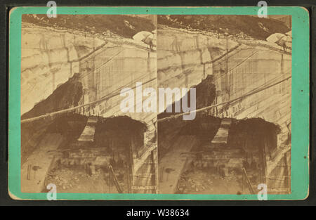 Vermont Marble Co's Cave, West Rutland, Vt, da Nichols, C W (Carlos W) 7 Foto Stock