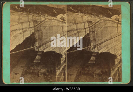 Vermont Marble Co's Cave, West Rutland, Vt, da Nichols, C W (Carlos W) 6 Foto Stock
