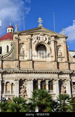 Chiesa Parrocchiale di Gesù di Nazaret, Sliema Malta, Europa Foto Stock