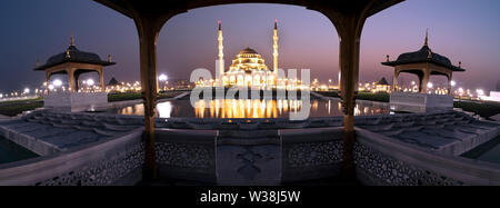 Grande Moschea di Sharjah Foto Stock