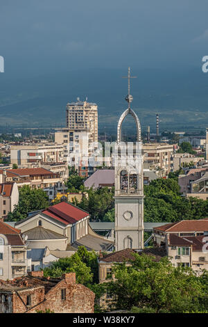 Vista della cattedrale di St Louis , Plovdiv, Bulgaria Foto Stock