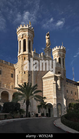 La cattedrale di Notre Dame di Gerusalemme Centro in Gerusalemme. Israele Foto Stock