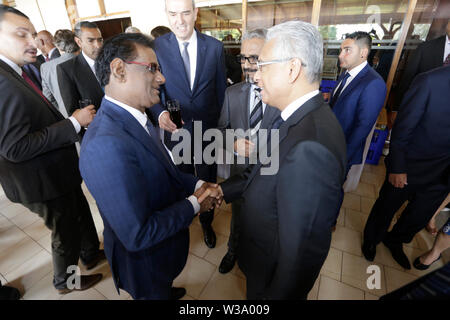 l’ambasciatore Emmanuel Cohet Foto Stock