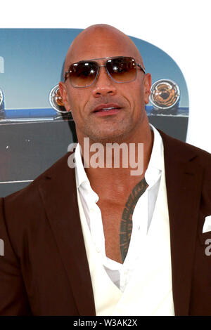 Luglio 13, 2019 - Los Angeles, CA, Stati Uniti d'America - LOS ANGELES - Lug 13: Dwayne Johnson al ''Fast & Furious presenta: Hobbs & Shaw'' Premiere al Dolby teatro sulla luglio 13, 2019 a Los Angeles, CA (credito Immagine: © Kay Blake/ZUMA filo) Foto Stock