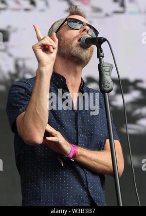 Londra, Regno Unito. 13 Luglio, 2019. Band americana esegue il giorno 4 presso il Hyde Park durante un britannico Festival Estivo a Londra. Credito: SOPA Immagini limitata/Alamy Live News Foto Stock
