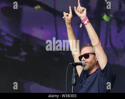 Londra, Regno Unito. 13 Luglio, 2019. Band americana esegue il giorno 4 presso il Hyde Park durante un britannico Festival Estivo a Londra. Credito: SOPA Immagini limitata/Alamy Live News Foto Stock