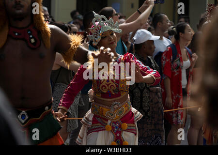 Carnevale di Cultlures, Parade, Berlino, Germania Foto Stock