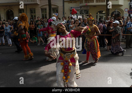 Carnevale di Cultlures, Parade, Berlino, Germania Foto Stock