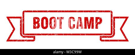 Boot camp nastro grunge. boot camp segno. boot camp banner Illustrazione Vettoriale